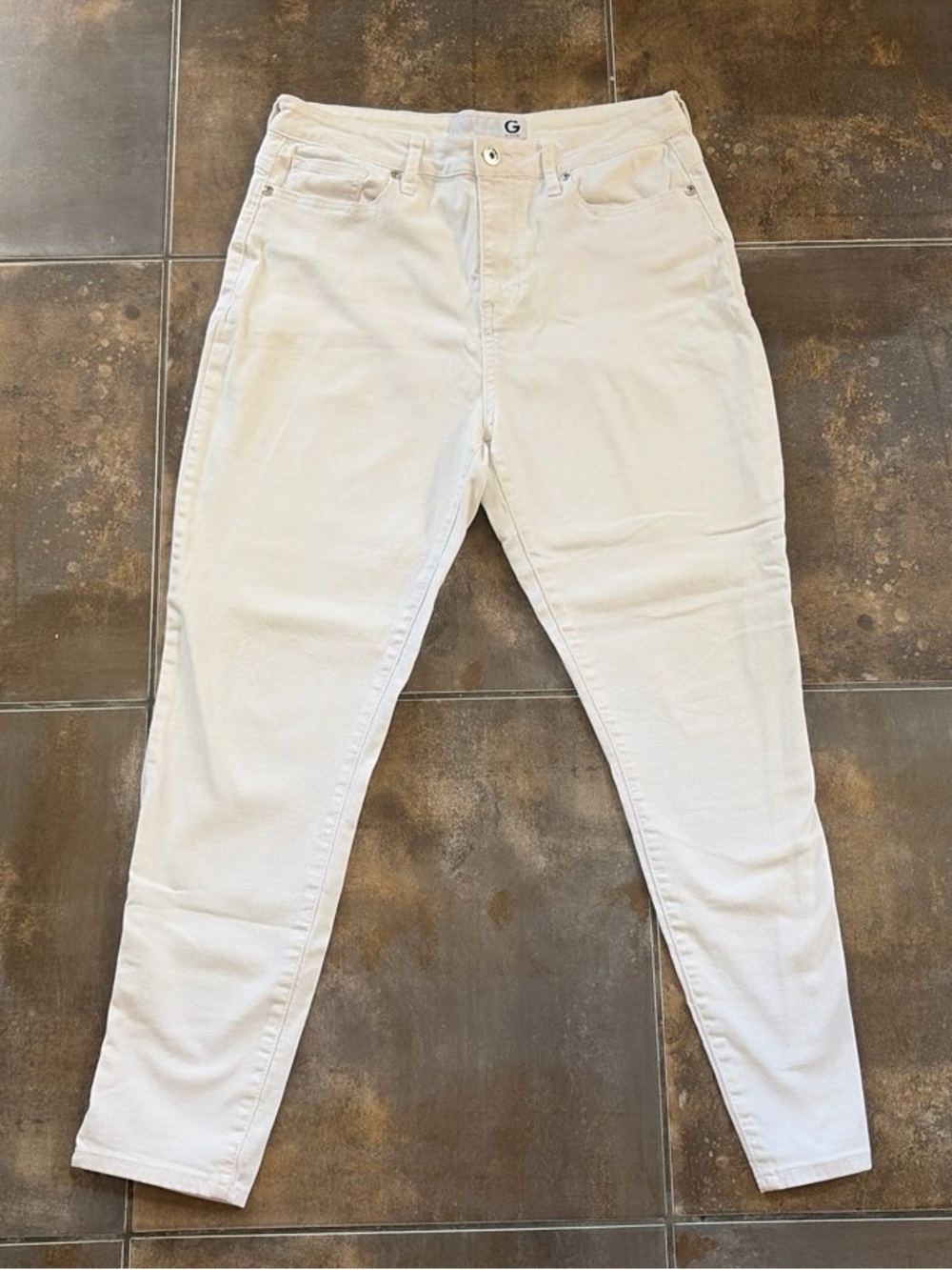 G by Guess High Waisted Straight Leg